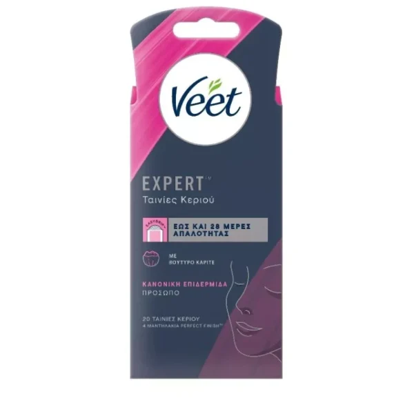 VEET Ταινίες Κεριού Easy-Gelwax για κανονική Επιδερμίδα 20Τμχ