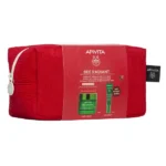 APIVITA Bee Radiant Promo Pack με Κρέμα Ελαφριάς Υφής για Σημάδια Γήρανσης & Ξεκούραστη Όψη 50ML & Δώρο Κρέμα Ματιών για Σημάδια Γήρανσης & Ξεκούραστη Όψη 15ML & Νεσεσέρ 1τεμ, 1σετ - Image 2