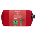 APIVITA  Bee Radiant Promo Pack με Κρέμα Πλούσιας Υφής για Σημάδια Γήρανσης & Ξεκούραστη Όψη, 50ML & Δώρο Κρέμα Ματιών για Σημάδια Γήρανσης & Ξεκούραστη Όψη, 15ML & Νεσεσέρ, 1τεμ, 1σετ - Image 2