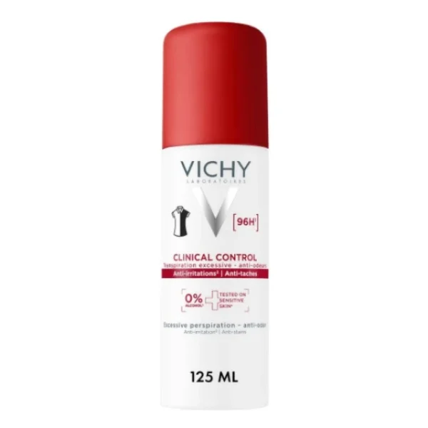 VICHY Clinical Control Αποσμητικό 96h Unisex Anti-Perspirant 125ML