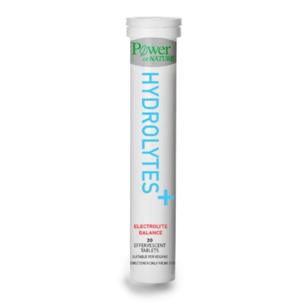 1a141d8680057177442d8769da82a44d.png POWER HEALTH Hydrolytes with Stevia 20 Αναβράζοντα Δισκία - Image 1