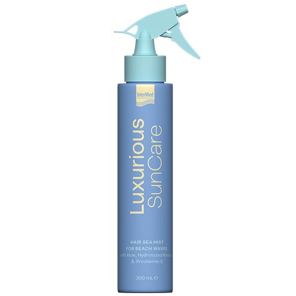 5205152018322-99 INTERMED Luxurious SunCare Hair Sea Mist Για Κυματιστά Μαλλιά 200ML - Image 1