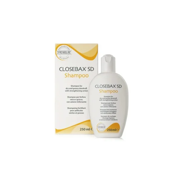 SYNCHROLINE Closebax SD Shampoo Σαμπουάν Για Μαλλιά Με Λιπαρή Και Ξηρή Πιτυρίδα 250ml