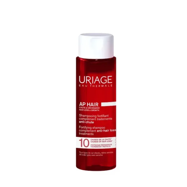 URIAGE AP Hair Anti-Hair Loss Fortifying Shampoo Ενδυναμωτικό Σαμπουάν Κατά Της Τριχόπτωσης, 200ML