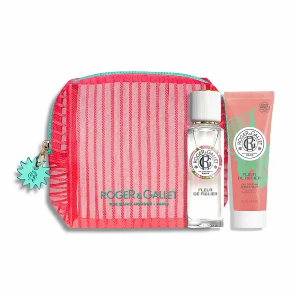 ROGER &GALLET  Promo Fleur de Figuier Fragrant Wellbeing Water Perfume with Fig Extract 30ml & Shower Gel 50ml & Δώρο Νεσεσέρ 1 Τεμάχιο