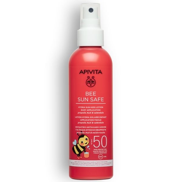 5201279080273_1 APIVITA Bee Sun Safe Hydra Sun Kids Lotion Ενυδατική Αντηλιακή Λοσιόν για Παιδιά SPF50 200ML - Image 1