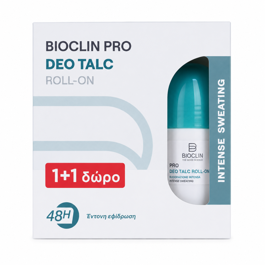 ChatGPT-Image-Jun-16-2026-05_22_10-PM-900x900 BIOCLIN Deo Pro Talc Roll-On 48H 50ml 1+1 - Image 1
