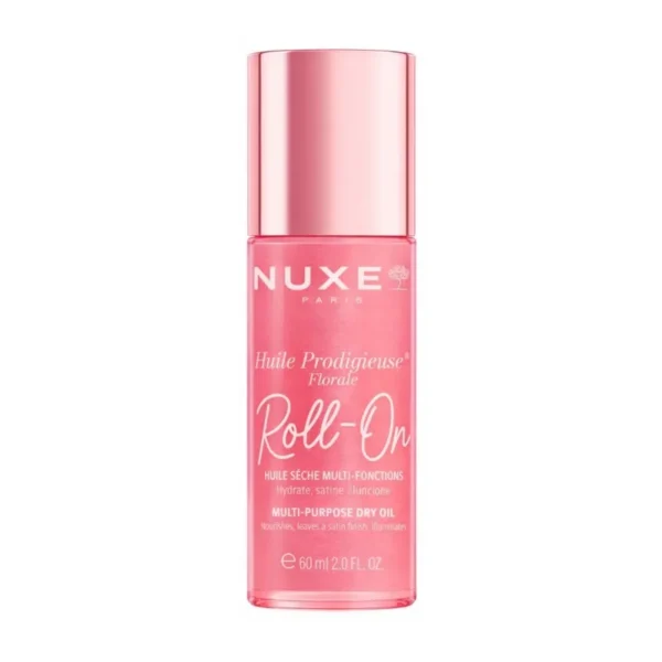 NUXE Huile Prodigieuse Florale Roll On Ξηρό Λάδι για Πρόσωπο, Σώμα & Μαλλιά με Λουλουδένιο Άρωμα σε Μορφή Roll On 60ML