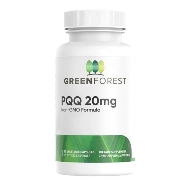 GREEN FOREST PQQ - 20Mg 30 Caps