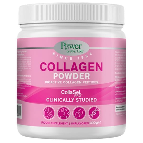 5200321016420_1 POWER HEALTH Collagen Powder Unflavored 300GR - Image 1