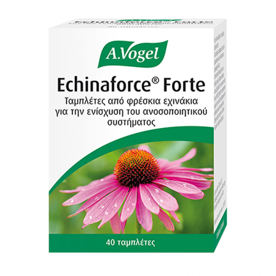 7610313304585-550x550 A.VOGEL Echinaforce Forte-Φυτικό Συμπλήρωμα Για Ενίσχυση Ανοσοποιητικού 40 Δισκία - Image 1