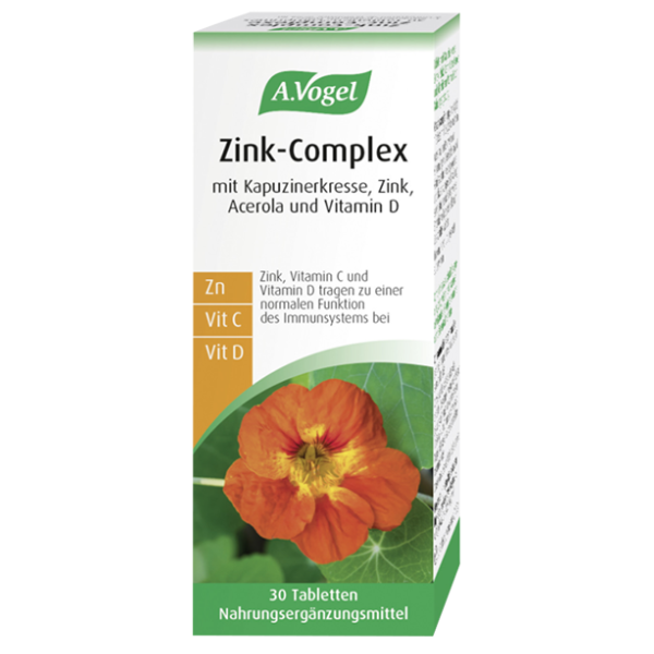 7610313391301-996 A.VOGEL Zink Complex 30Tabs - Image 1